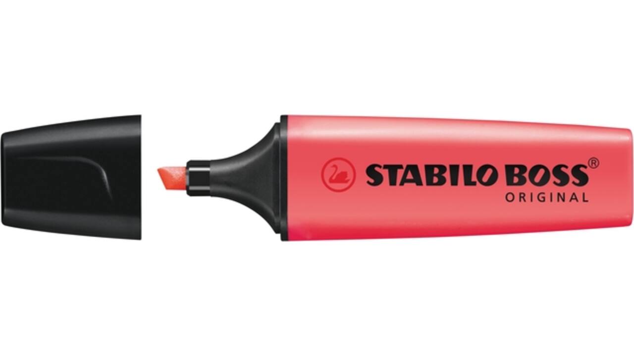 Markeerstift STABILO BOSS Original 70/40 rood