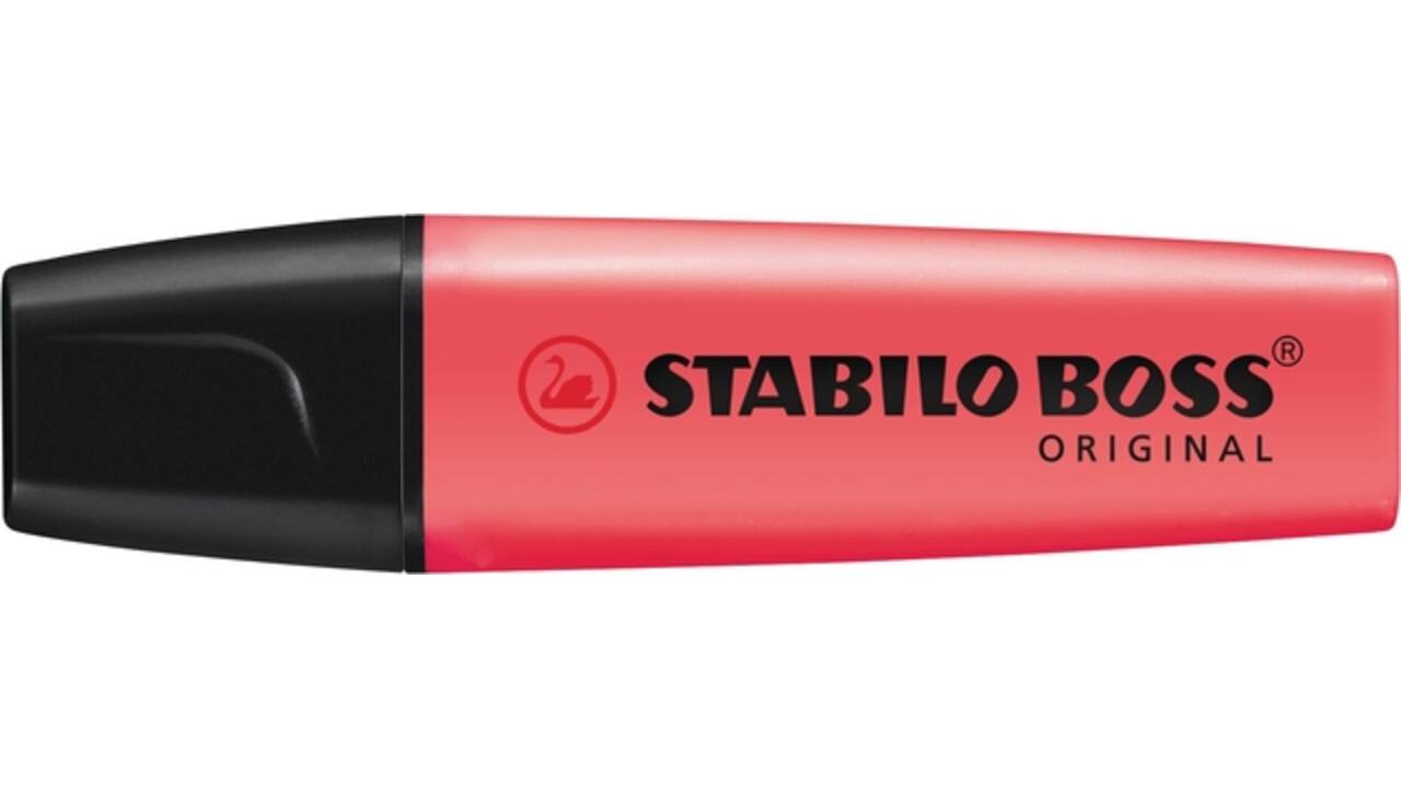 Markeerstift STABILO BOSS Original 70/40 rood