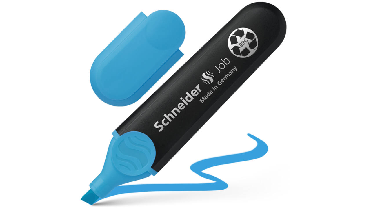 Markeerstift Schneider Job 150 blauw