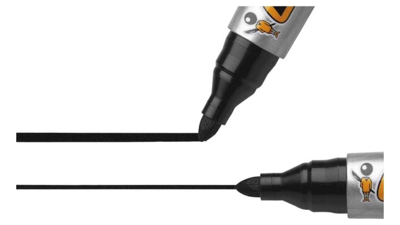 Viltstift Bic 2000 ecolutions rond large zwart