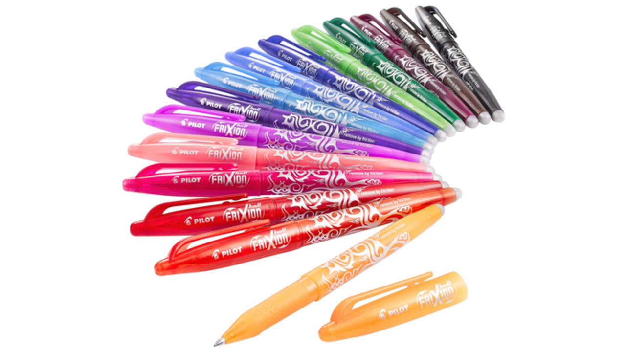 Rollerpen PILOT friXion medium assorti