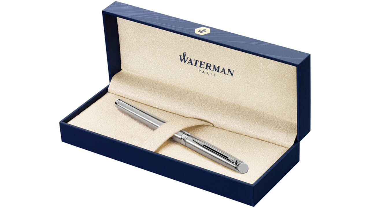 Rollerpen Waterman Hémisphère stainless steel CT fijn