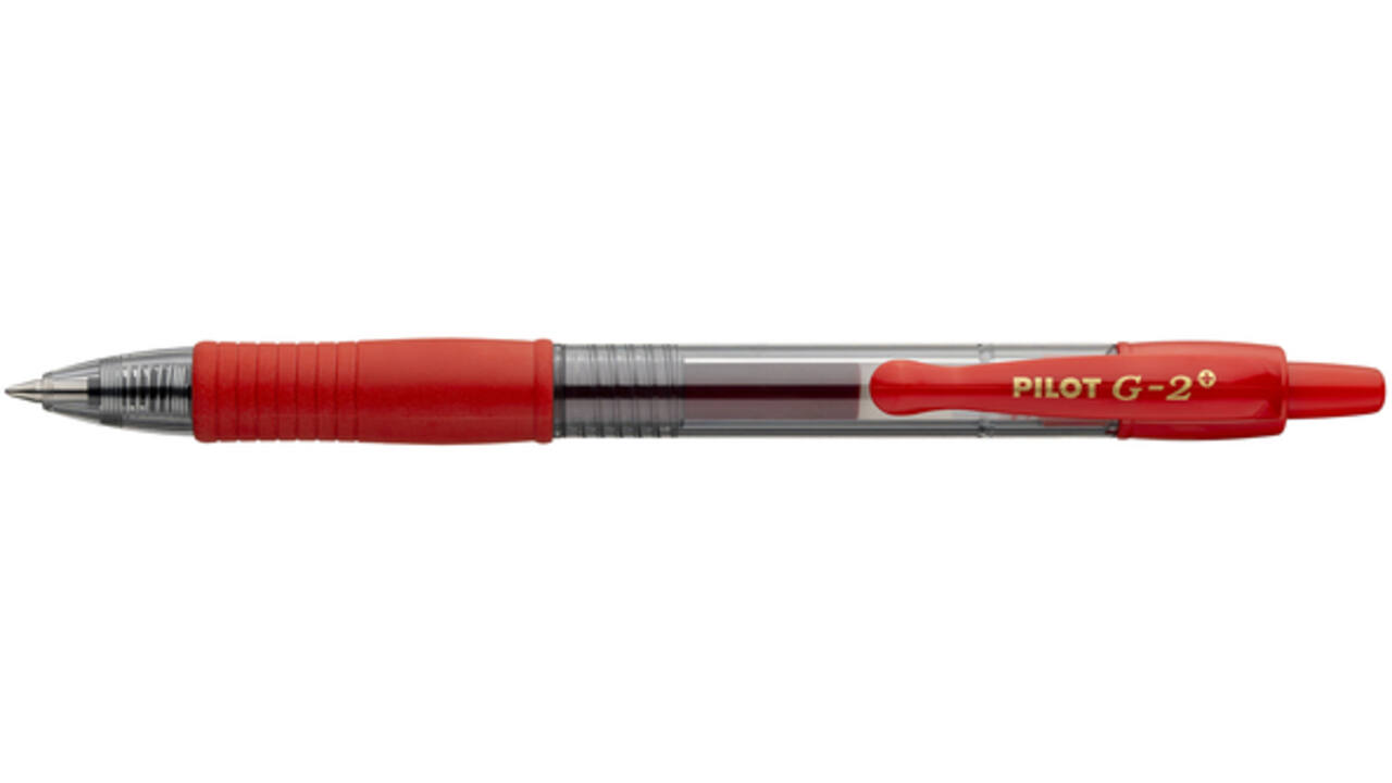 Gelschrijver PILOT G-2 medium rood