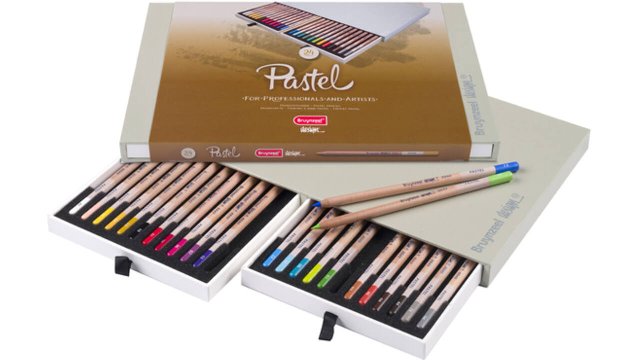 Kleurpotloden Bruynzeel 8840 Design pastel 24stuks assorti