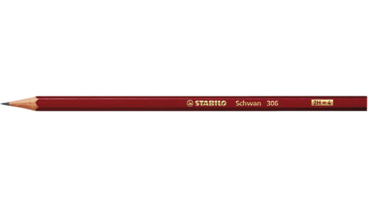 Potlood STABILO Schwan grafiet 306 2H
