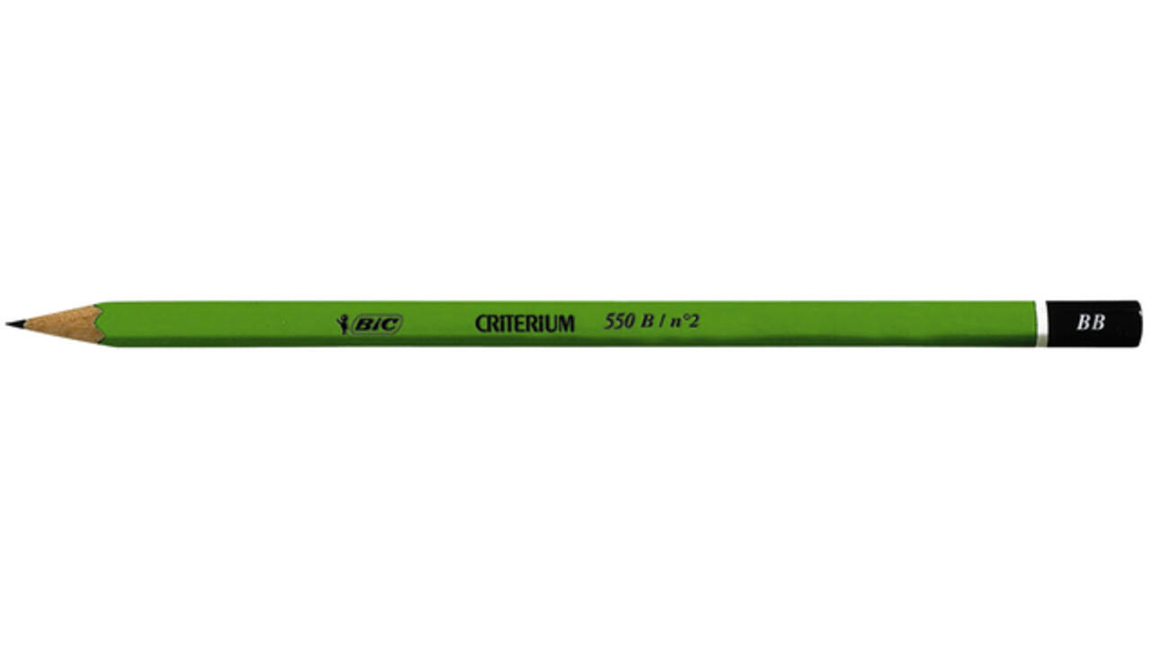 Potlood Bic Criterium 550 zeshoekig B