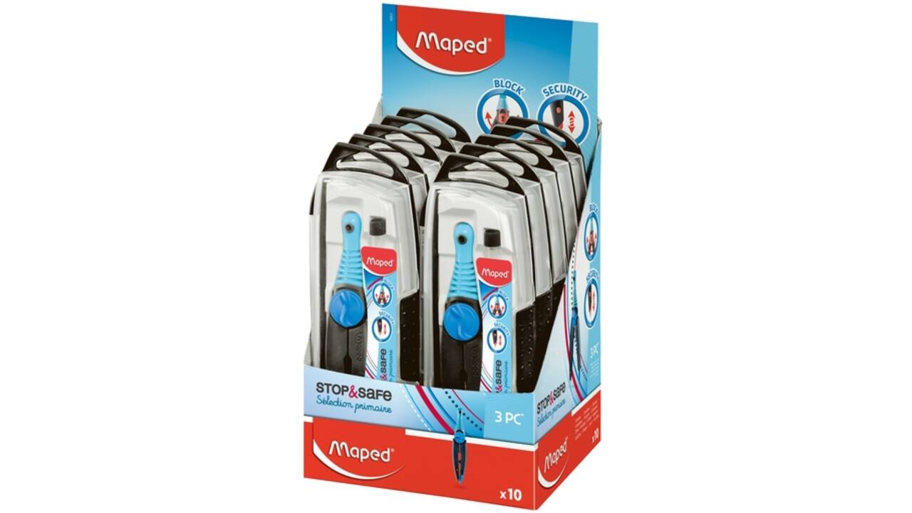 Passer Maped Stop&Safe 3delig display á 10 stuks assorti