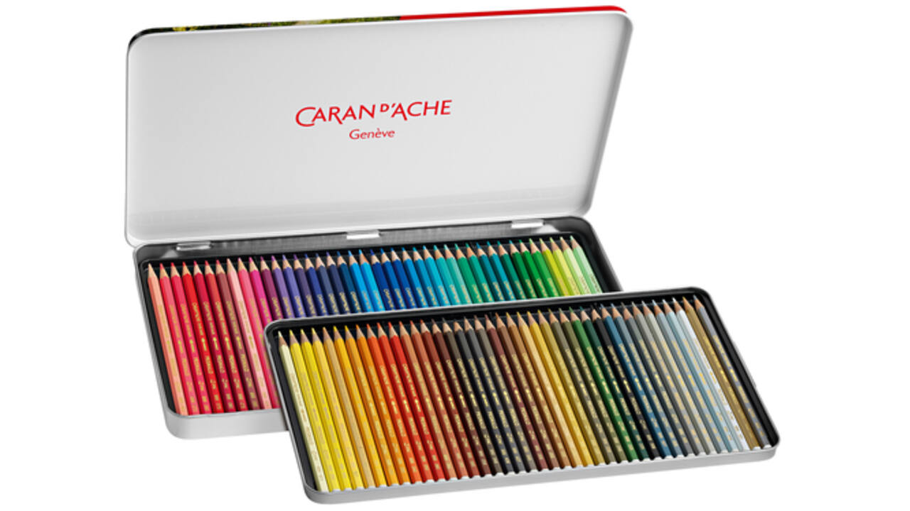 Kleurpotloden Caran d'Ache Prismalo 80stuks assorti