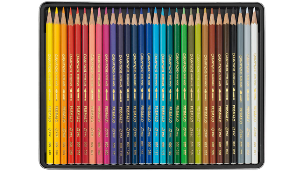 Kleurpotloden Caran d'Ache Prismalo 30stuks assorti