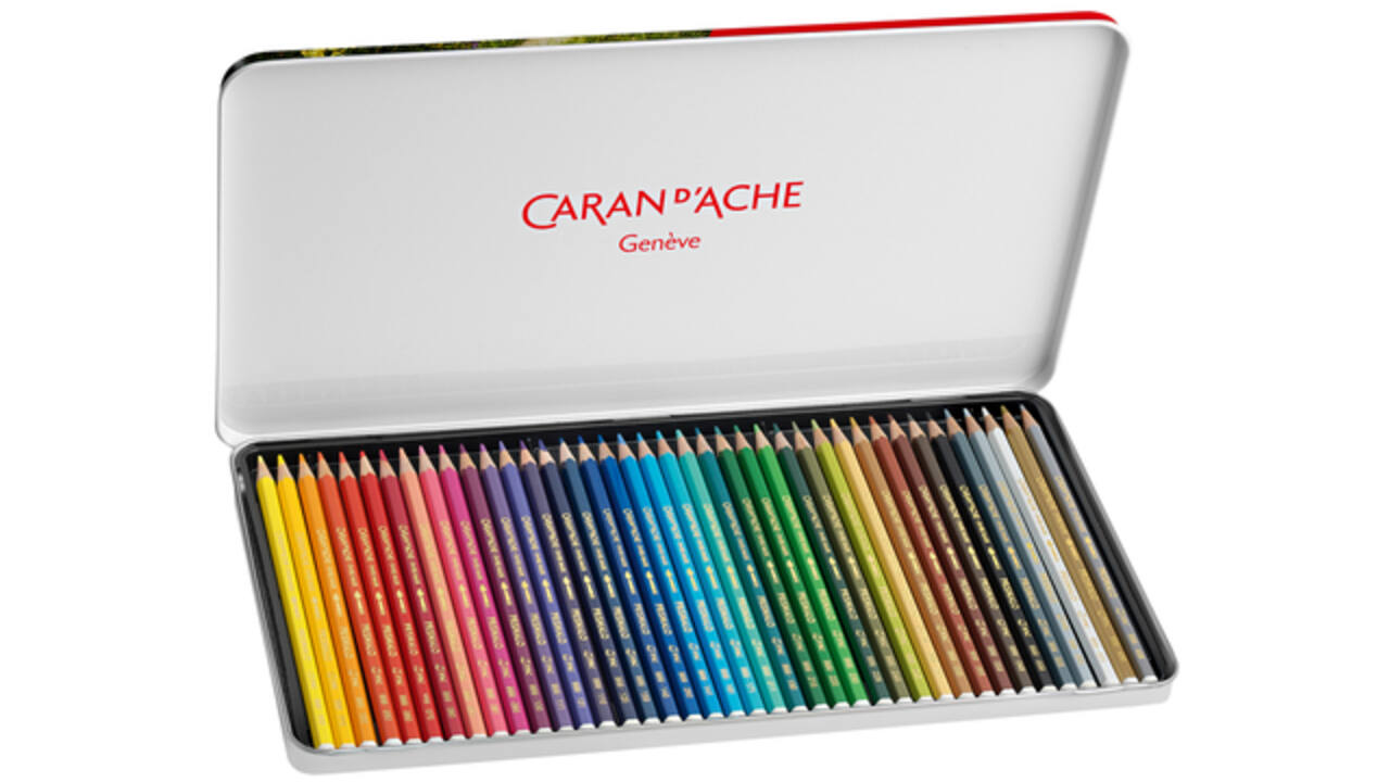 Kleurpotloden Caran d'Ache Prismalo 40stuks assorti