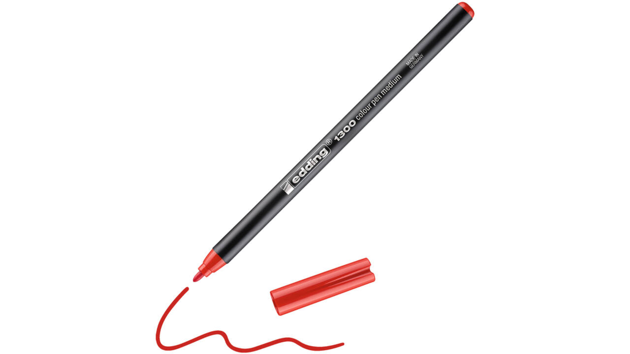 Fineliner edding 1300 medium rood