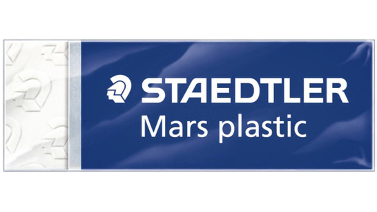 Gum Staedtler Mars 52650 65x23x10mm potlood wit