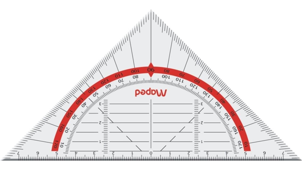 Geodriehoek Maped Geo-Flex 16cm