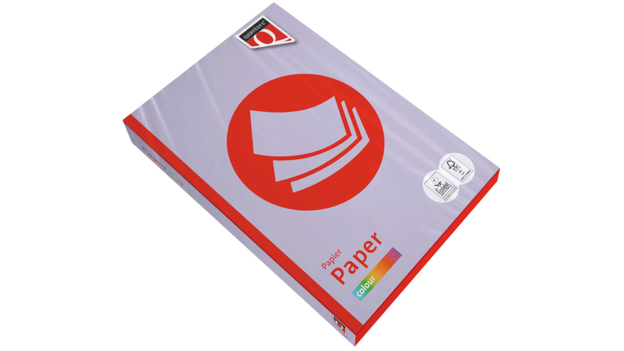 Kopieerpapier Quantore Colour A4 120gr lila 250 vel