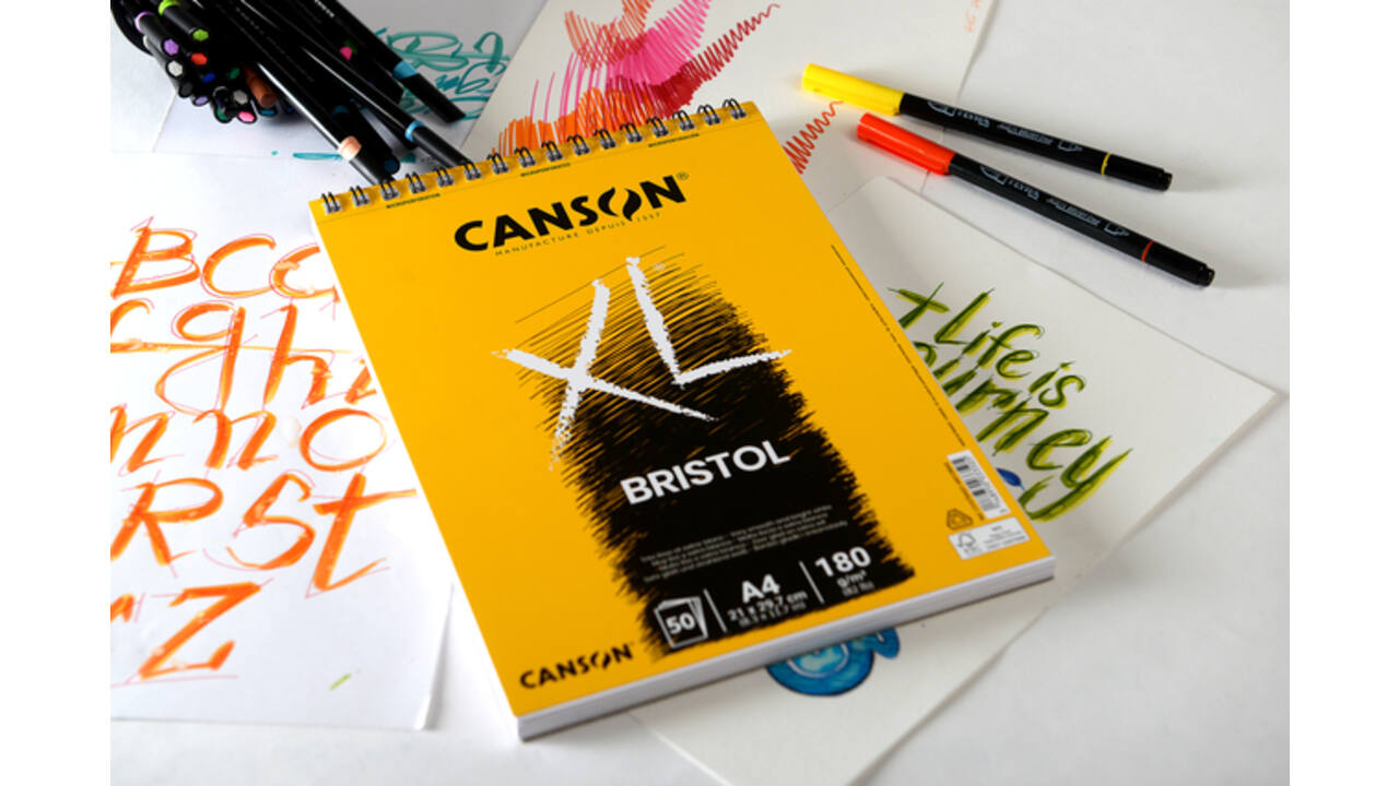 Tekenblok Canson XL Bristol A3 50v 180gr
