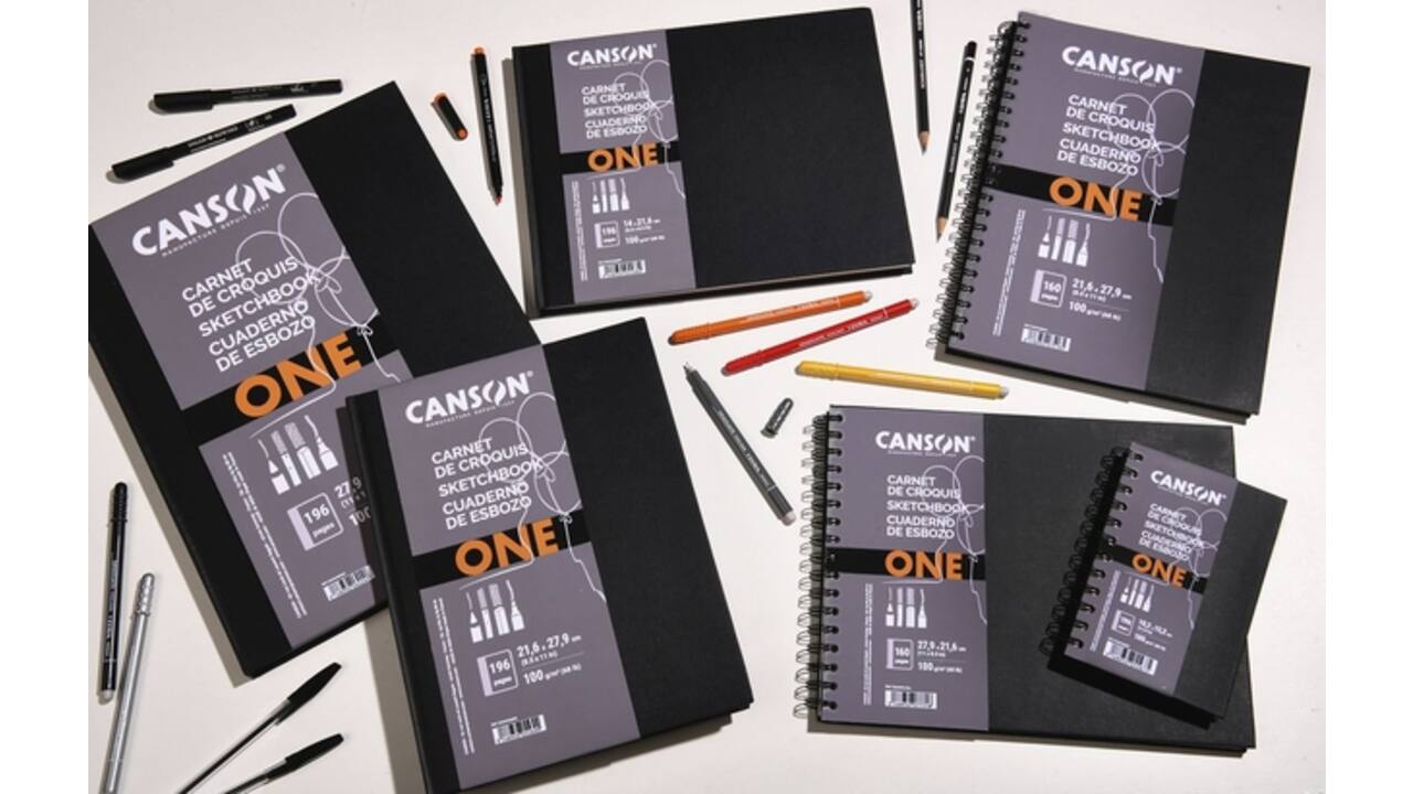 Tekenboek Canson Art Dummy 140x216mm 100gr 100vel