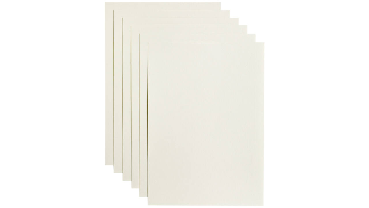 Kopieerpapier Papicolor A4 200gr 6vel anjerwit
