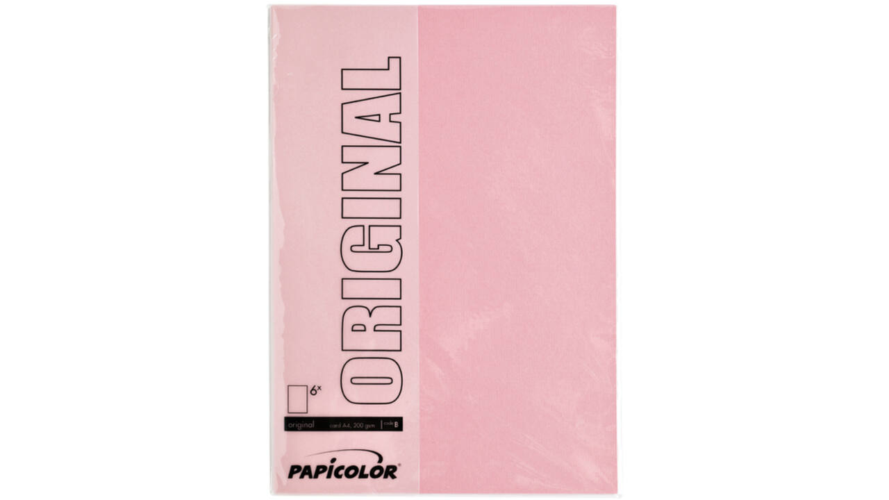 Kopieerpapier Papicolor A4 100gr 12vel babyroze