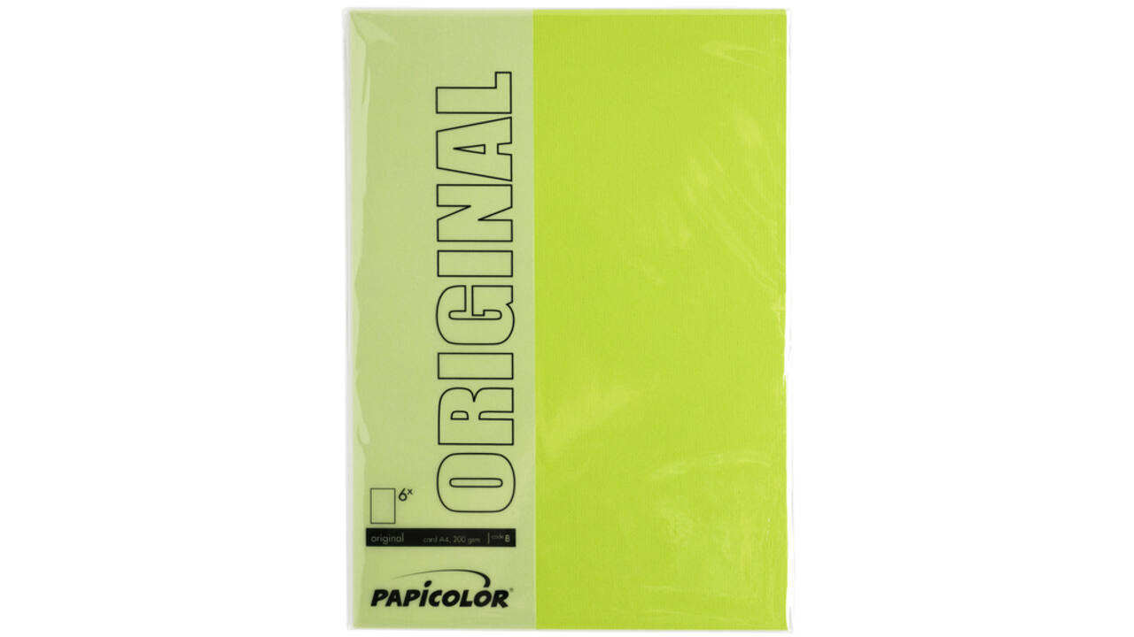 Kopieerpapier Papicolor A4 100gr 12vel appelgroen