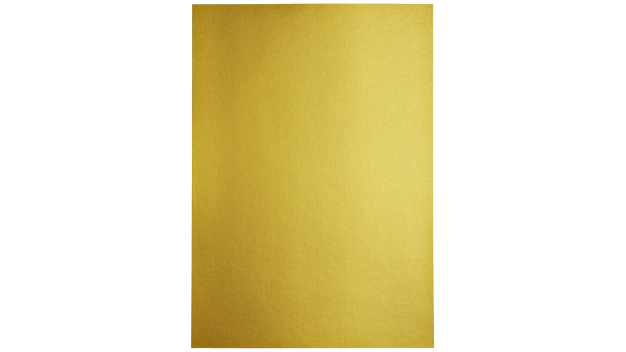 Kopieerpapier Papicolor A4 300gr 3vel metallic goud