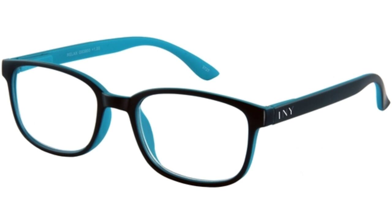 Leesbril I Need You +3.00 dpt Relax blauw-lichtblauw