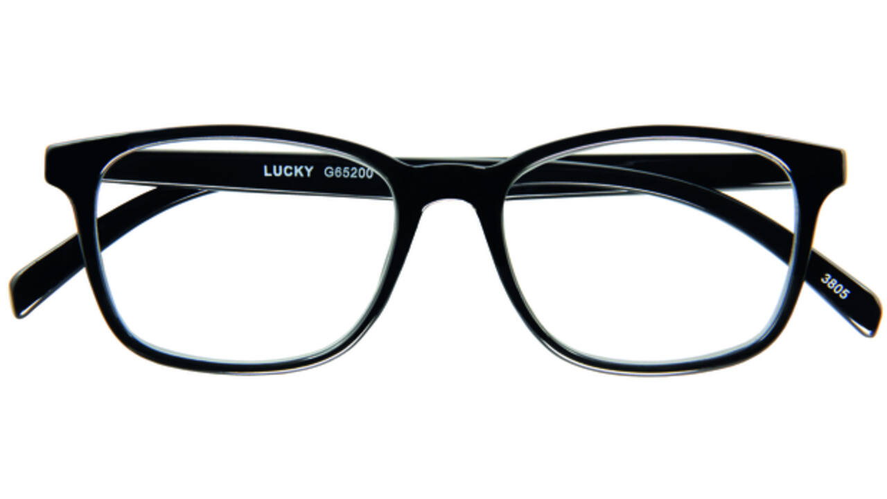 Leesbril I Need You +1.00 dpt Lucky zwart