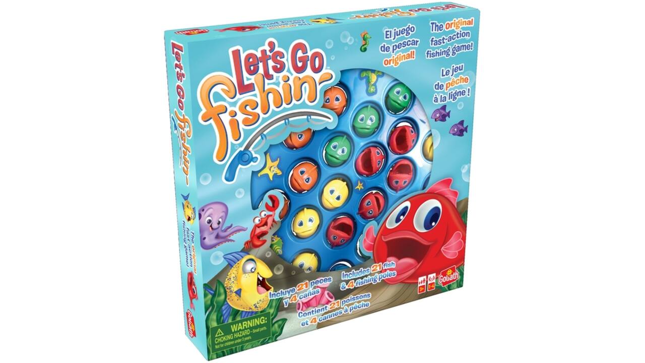 Spel Let's Go Fishing original