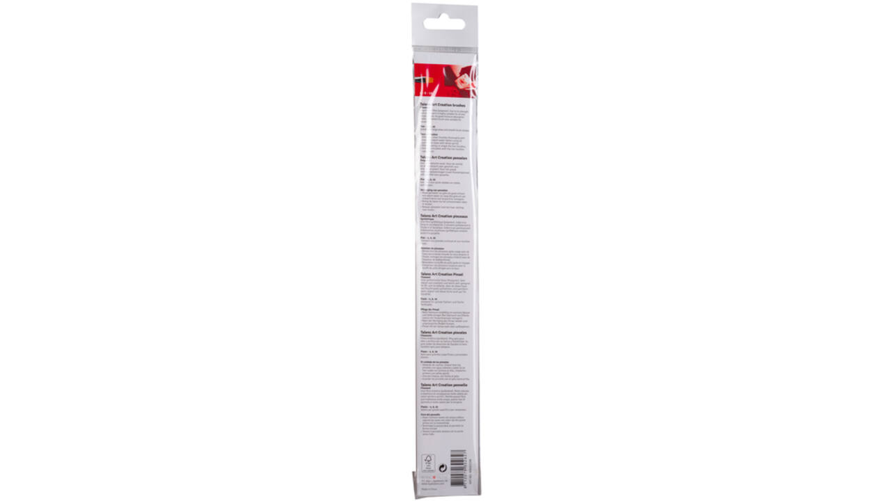 Penseel Talens Art Creation filament plat assorti set à 3st