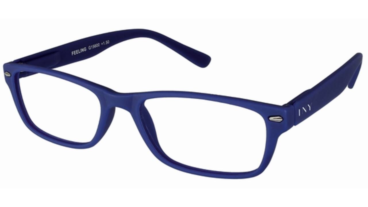 Leesbril I Need You +2.50 dpt Feeling blauw