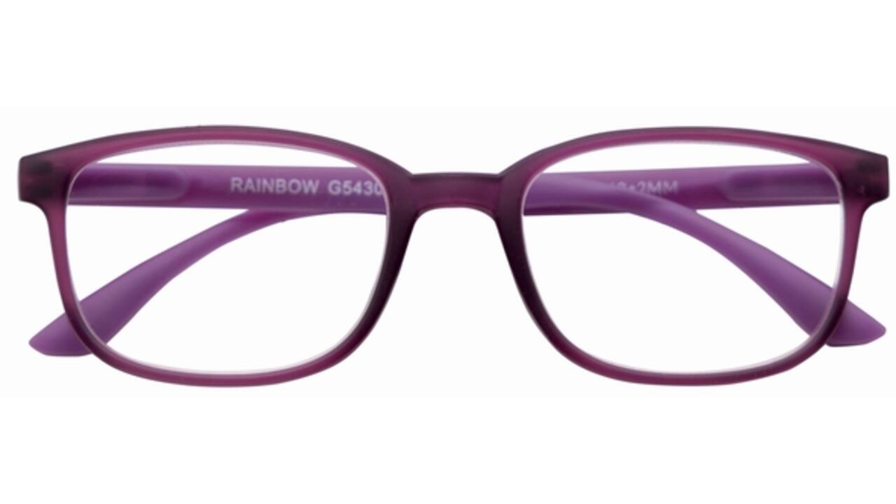 Leesbril I Need You +3.00 dpt Rainbow lila