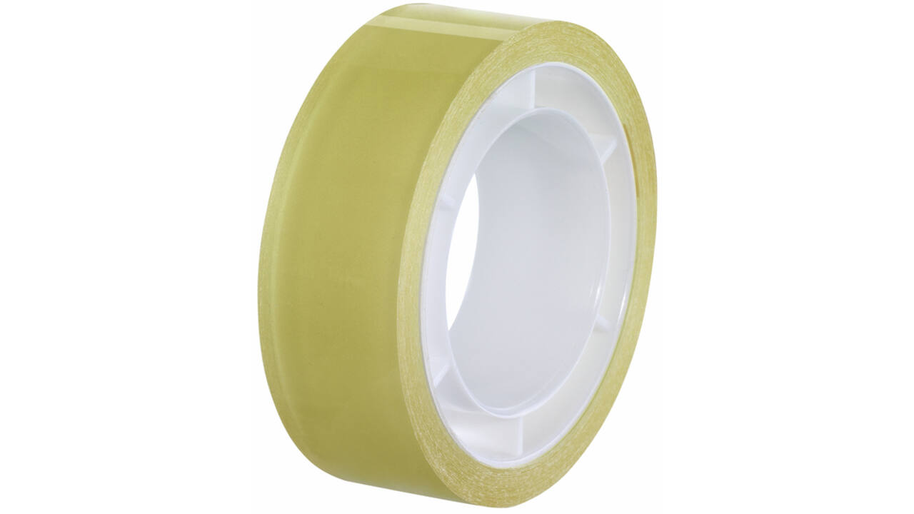 Plakband tesafilm® Standaard 10mx15mm krimp transparant 10 rollen