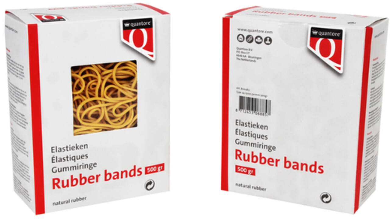 Elastiek Quantore 24 150x1,5x1mm 500gram