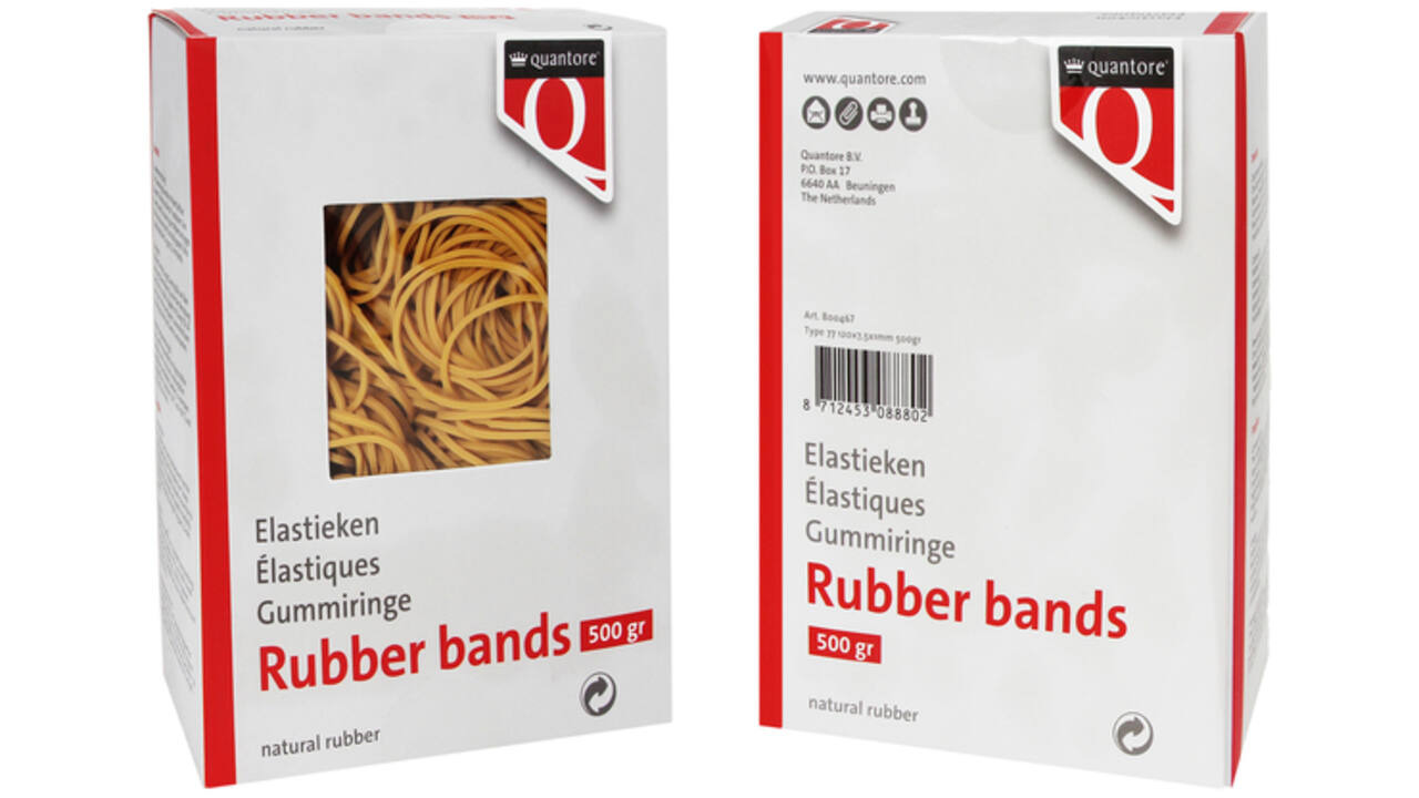 Elastiek Quantore 18 80x1,5x1mm 500gram
