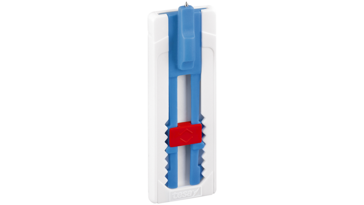 Klevende spijker tesa® canvas- behang en pleisterwerk 1kg wit