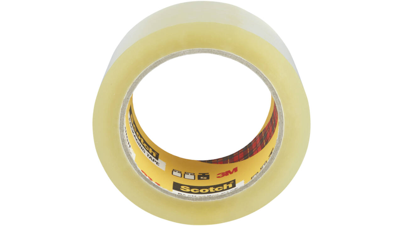 Verpakkingstape Scotch Heavy 50mmx66m transparant 6 rollen