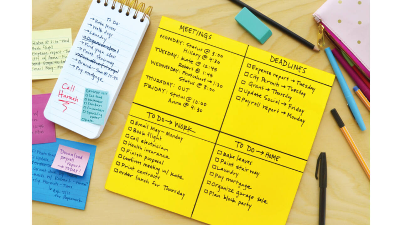 Memoblok Post-it Super Sticky Big Notes BN11-EU geel 279x279mm