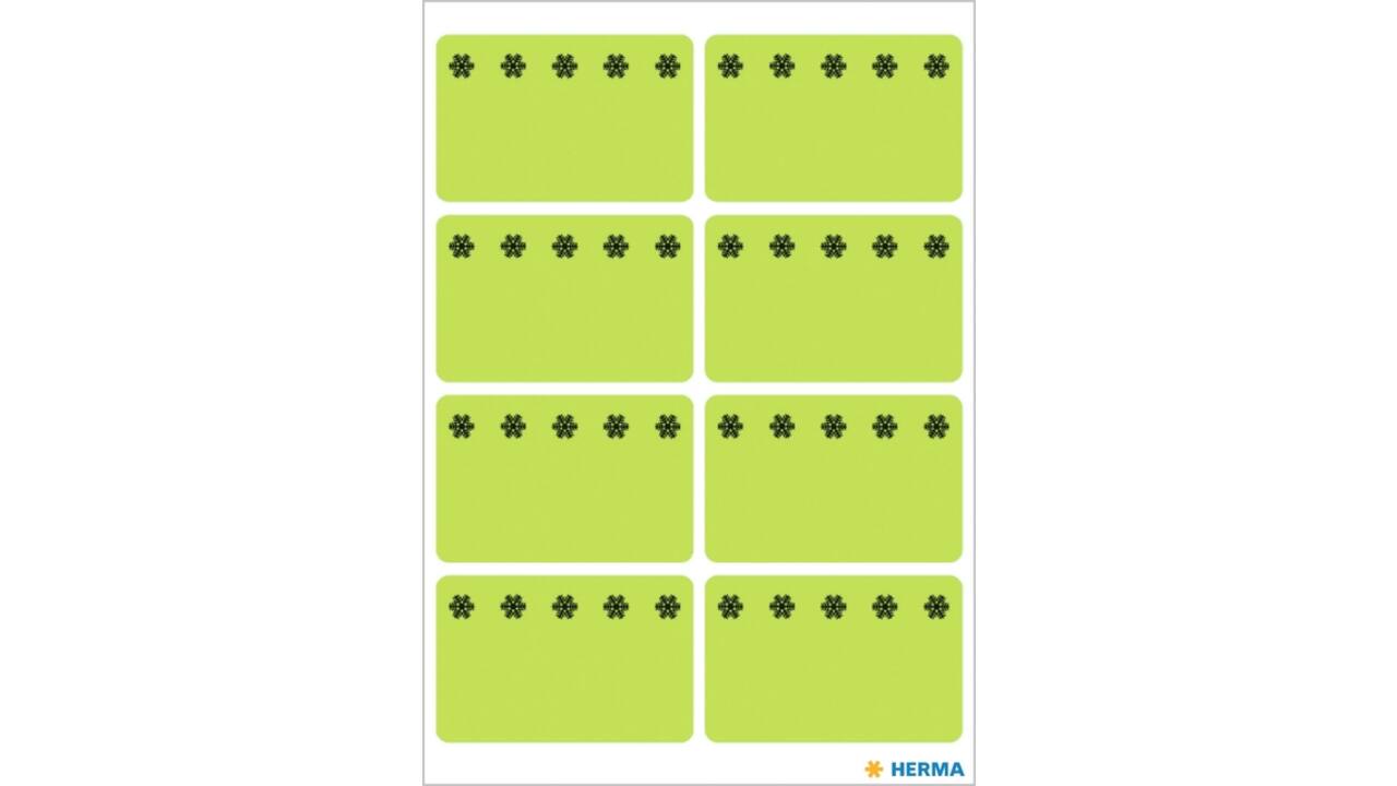 Etiket HERMA 3775 26x40mm diepvries groen 48stuks