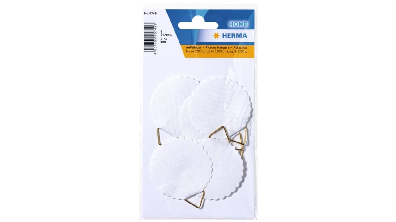 Hanghaakje HERMA 5749 45mm 6stuks