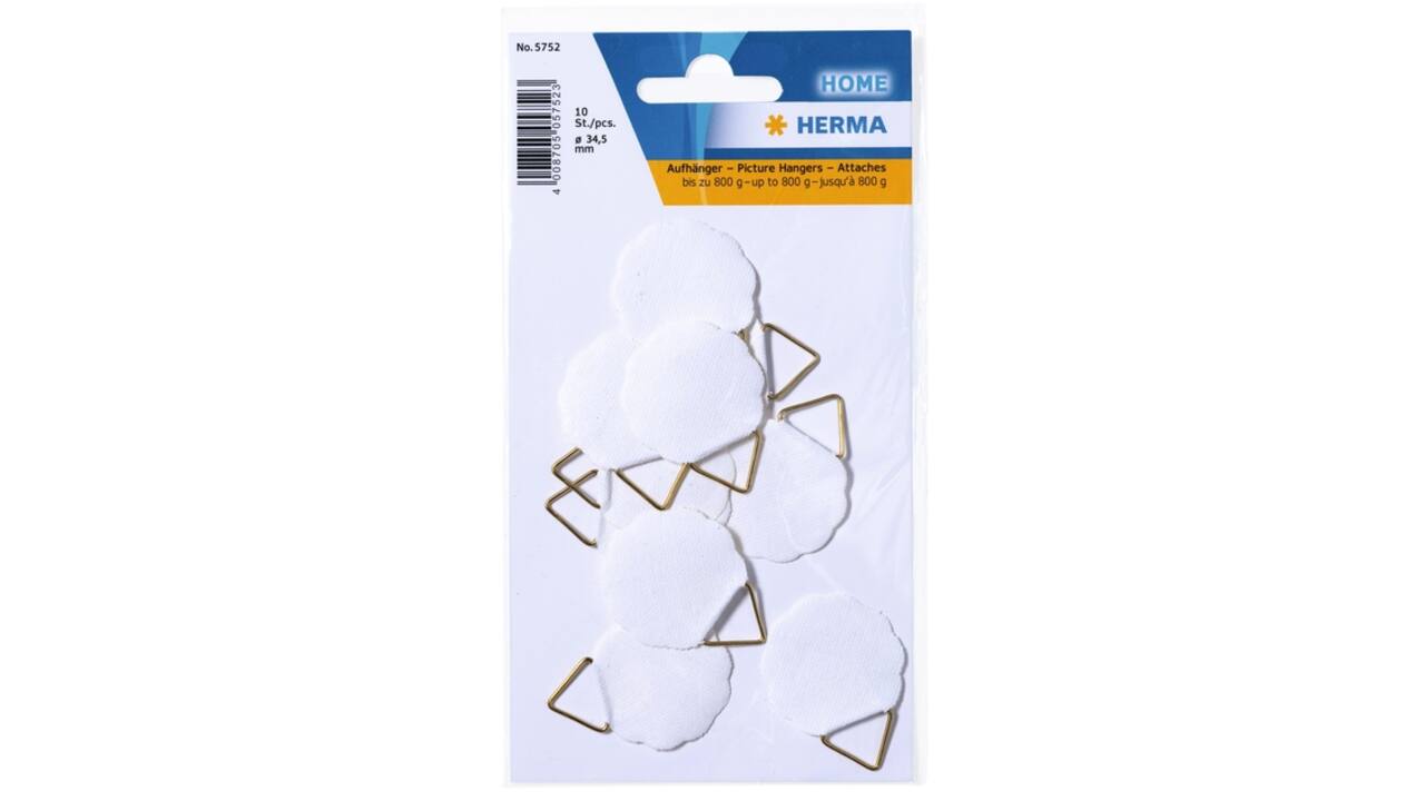 Hanghaakje HERMA 5752 30mm 10 stuks