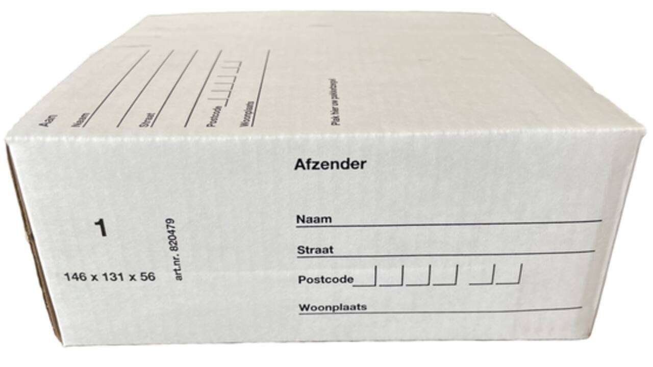 Postpakketbox IEZZY 1 146x131x56mm