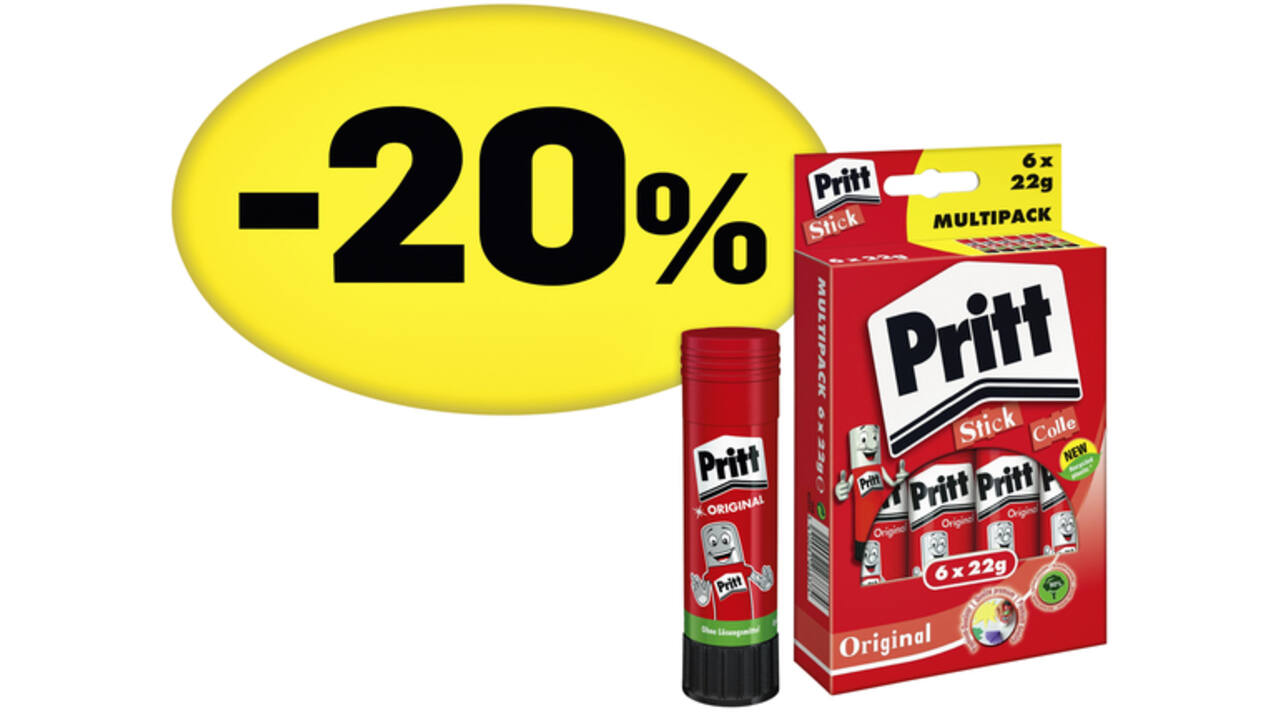 Lijmstift Pritt PK212 22gr promopack