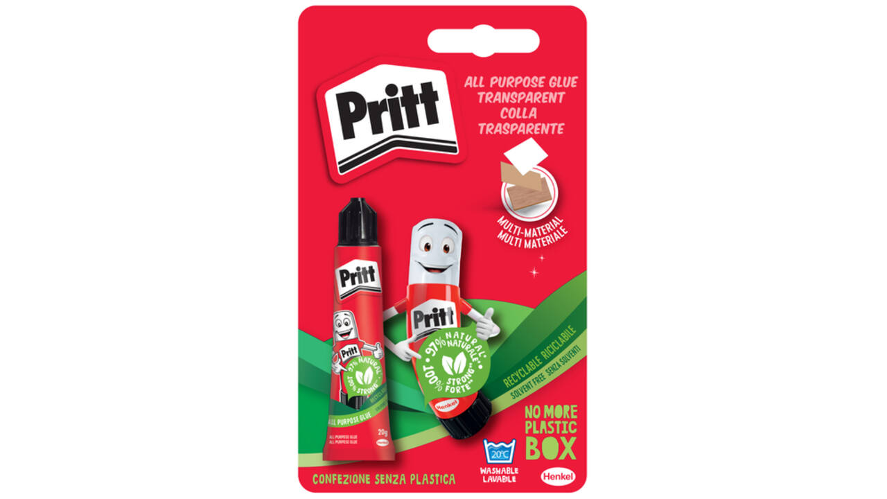 Alleslijm Pritt tube 20gram op blister