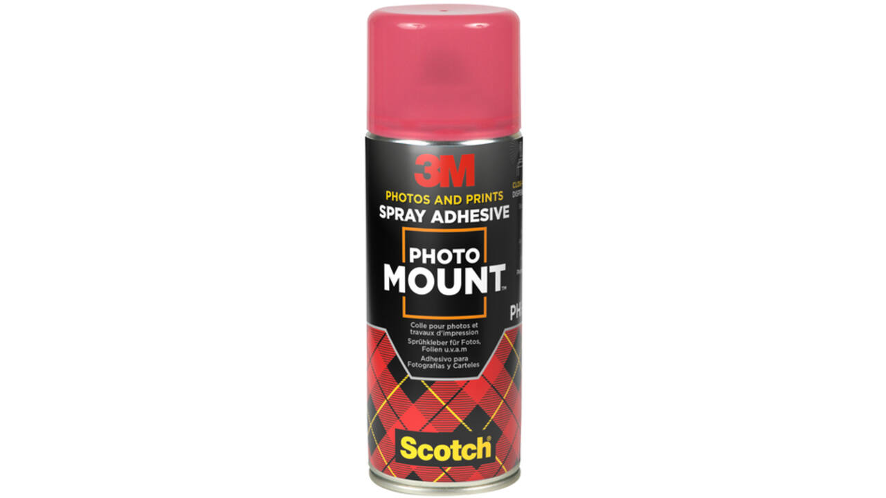 Lijm 3M foto mount spray spuitbus 400ml