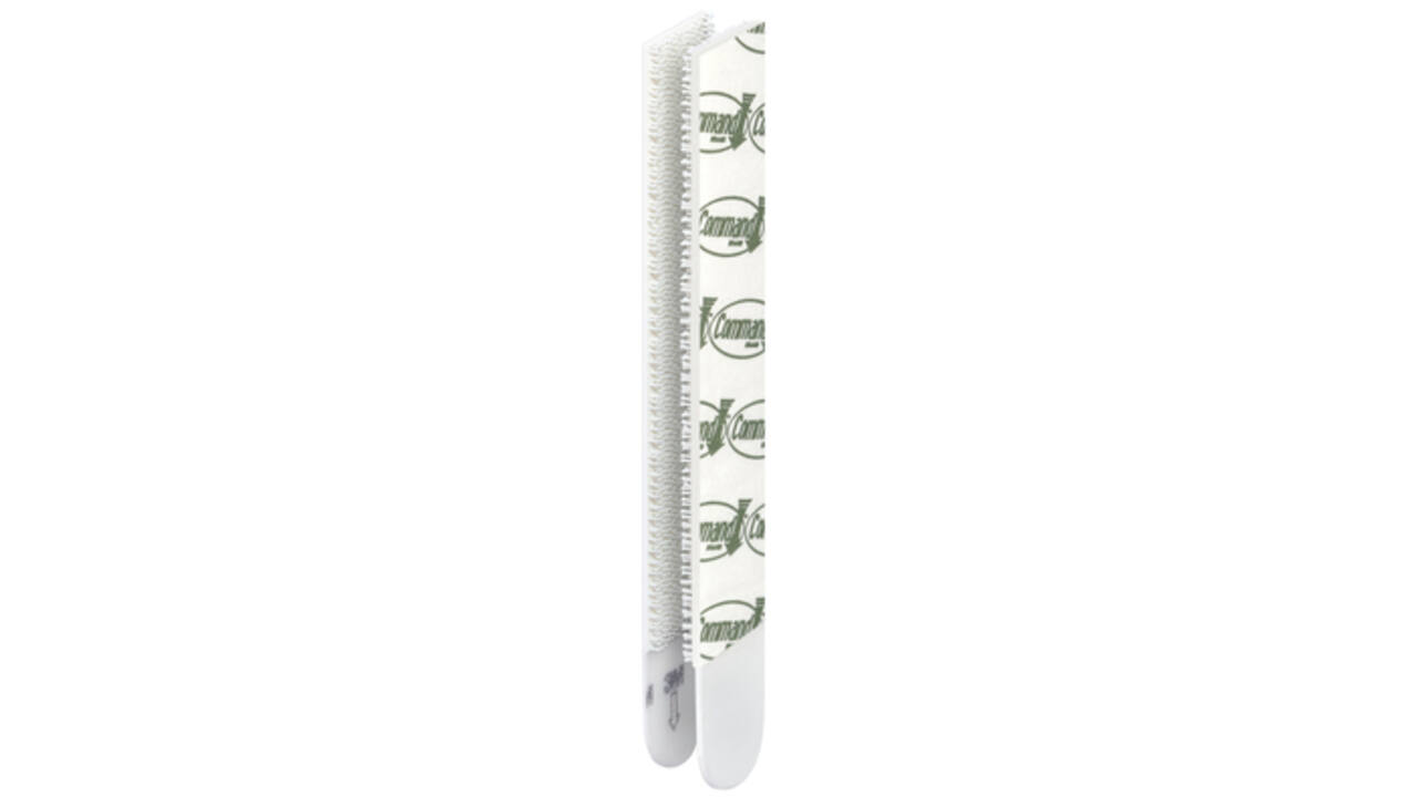 Bevestigingsstrip Command klik vast smal 5,4kg wit