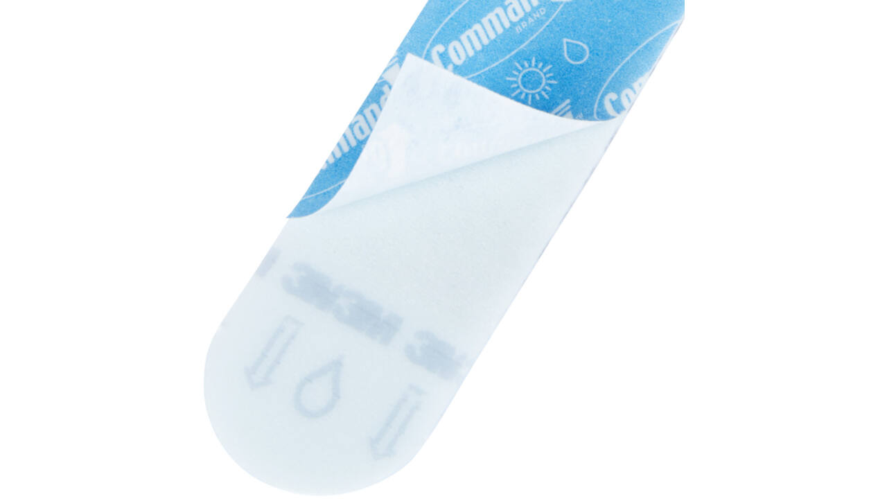 Bevestigingsstrip Command waterbestendig 16 stuks assorti