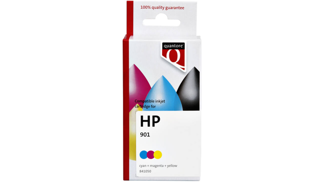 Inktcartridge Quantore alternatief tbv HP CC656A 901 kleur