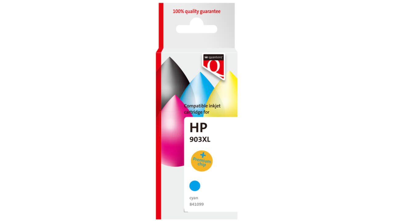 Inktcartridge Quantore alternatief tbv HP T6M03AE 903XL blauw HC