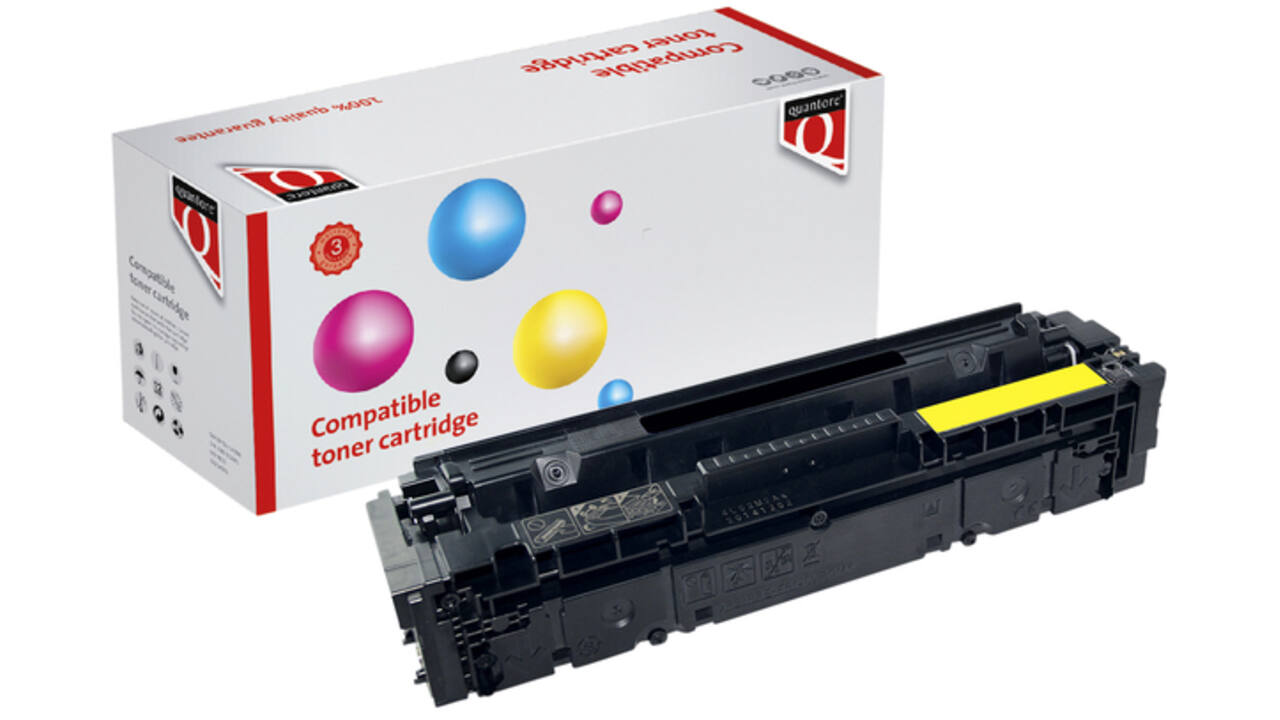 Tonercartridge Quantore alternatief tbv HP CF542A 203A geel