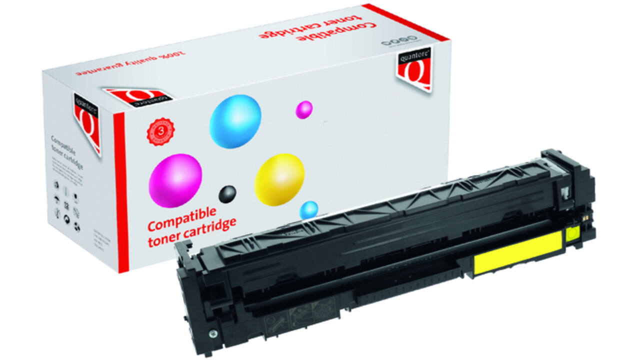 Tonercartridge Quantore alternatief tbv HP CF532A 205A geel