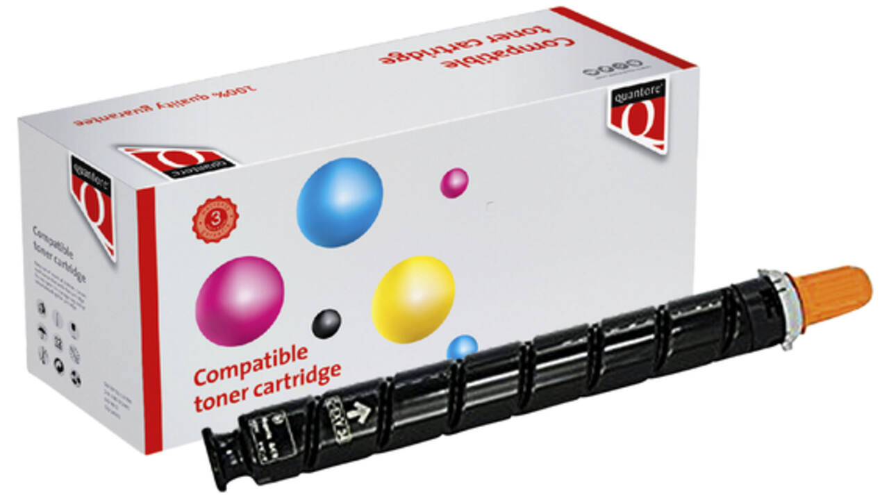 Tonercartridge Quantore alternatief tbv Canon C-EXV 34 geel